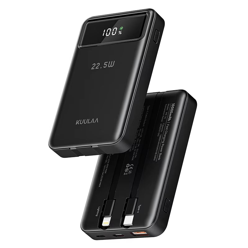 Powerbank 10000Mah Powerbank 22.5W Portable Charger Fast Charging External Battery Power Bank for Iphone 16 15 14 Xiaomi