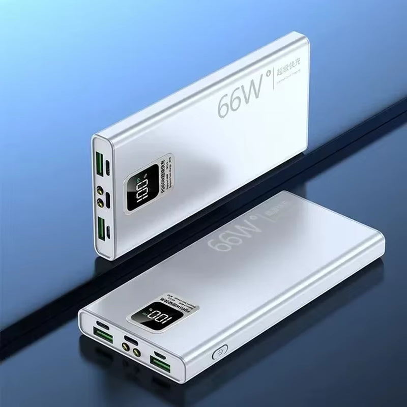 Power Bank 30000Mah with USB Output 66W Fast Charging Powerbank External Battery Pack for Iphone Huawei Xiaomi Samsung Powerbank