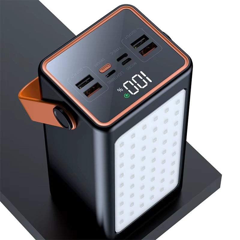 Powerful 70000Mah Power Bank 22.5W Fast Charging External Battery USB C PD20W Large Capacity Powerbank for Iphone Xiaomi Samsung