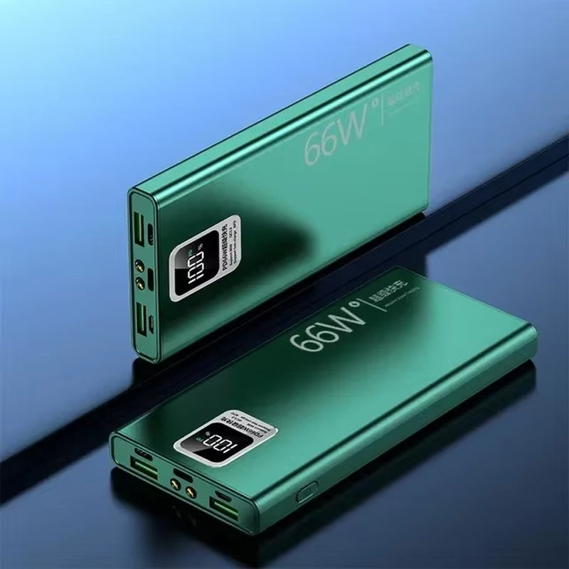 Power Bank 30000Mah with USB Output 66W Fast Charging Powerbank External Battery Pack for Iphone Huawei Xiaomi Samsung Powerbank